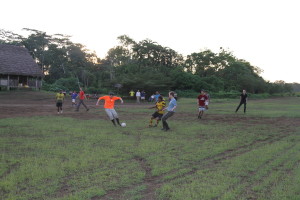 Soccer in the village